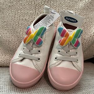 Old navy girls sneakers. Brand new with tags.